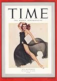 Rita Hayworth / TIME Cover: November 10, 1941, Art Print by TIME Magazine