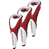 Team Golf Collegiate Woods Zip Headcovers (set of 3) - Arkansas