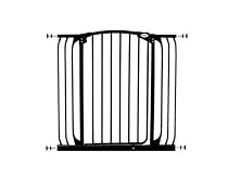Bindaboo B1124 1-Meter Hallway Pet Gate, Black, Extra-Tall