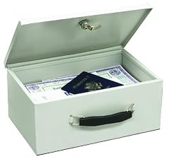 Buddy Products King Size Insulated Security Box, Steel, 8.375 x 6.5 x 12.75 Inches, Platinum (0515-32)