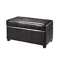 Storage Ottoman - Black