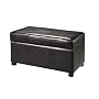 Storage Ottoman - Black