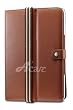 CTCstore Leather Flip Book Jacket/Folio for Apple iPad 3G tablet/Wifi model 16GB, 32GB, 64GB (fits 9.7" display of the iPad) - Brown