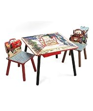 Disney Cars wooden storage table and chairs