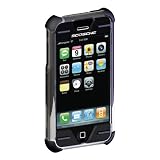 Scosche Case with Kick Stand and Screen Protector for iPhone 1G (Clear Polycarbonate)