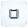 Nachtmann Kendo Clear Crystal 8-2/3-Inch Square Sushi Plate