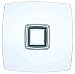 Nachtmann Kendo Clear Crystal 8-2/3-Inch Square Sushi Plate