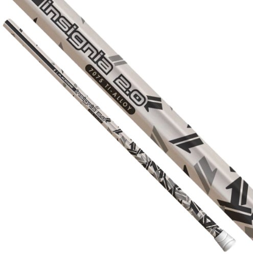 1 Lacrosse Insignia 2.0 Lacrosse Shaft (Gray, Attack Length)