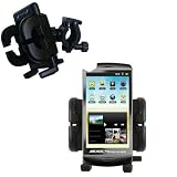 Bike Handlebar Holder Mount System for the Archos 43 Internet Tablet - Gomadic Brand