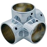 DC クローム四方 回転止ネジ付 32mm