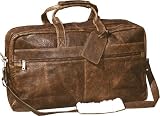 Scully Leather Duffel Bag Aerosquadron Collection 6607