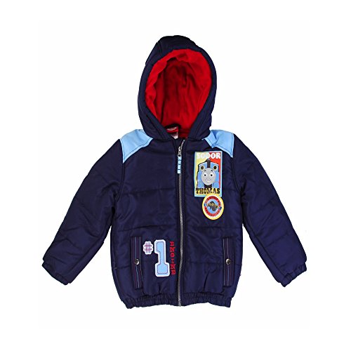 Thomas The Train Toddler Boys Hooded Jacket Navy Blue