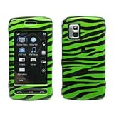 Premium Green and Black Zebra Design Snap-On Cover Hard Case Cell Phone Pro ....