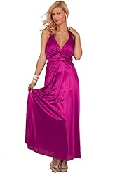 Halter Spaghetti Strap Empire   Waistline Chiffon/Satin Full Length Knee Length Flowy Applique Lace-Up  Gathered  Evening Dress/Prom Dress/Party Dress/Maxi Dress  With a Bow(s) and Rhinestones
