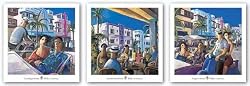 Miami Set by Didier Lourenco 24"x24" Art Print Poster