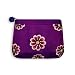 Embroidered Daisy Pouch