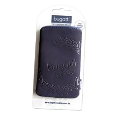 Universelle Handytasche von Bugatti "blueberry" SlimCase SoftTouchNeopren - Handy Etui / Schutzh�lle f�r HTC Bravo, Desire S, Droid Eris, Excalibur, Hero, Legend, Magic, P3470, S620, S621, S630 Cavalier, Salsa, Tattoo, Touch Cruise, Touch Dual, Touch Find, Touch HD, Touch Viva, Wildfire - Size: M - inkl. Original arcotec Handyb�ndchen
