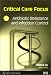 Books : Critical Care Focus 5: Antibiotic Resistance and Infection Control