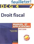 Droit fiscal DCG4 : Manuel et applica...
