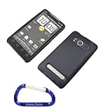 Gizmo Dorks Rubberized Case Cover (Black) for the Sprint HTC EVO 4G