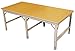 Phillocraft - 4LMF5 - Adjustable Height Work Table, Particleboard, 60 Depth, 33-3/8 to 36-3/4 Height, 96 Width, 3600 lb