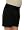 Black with White Stitching