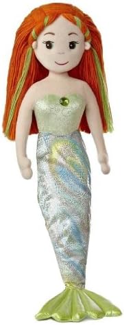 Meriel ~27" Plush: Sea Sparkles Mermaid Plush Doll Series - Standard Size Delivery Packaging