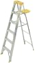 Werner 365 250-Pound Duty Rating Aluminum Stepladder, 5-Foot