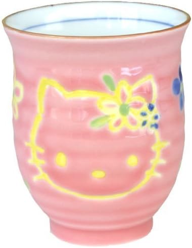 Akita ware Hello Kitty Pink Mini Cup (125cc) by Ranchan