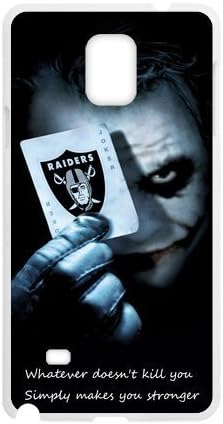 Custom Unique Design Oakland Raiders Samsung Galaxy Note 4 Silicone Case