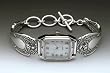 Silver Spoon Vintage Ladies MOP Rectangular Watch Victoria