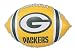 Classic Balloon Green Bay Packers Football Balloon- 10 Pack