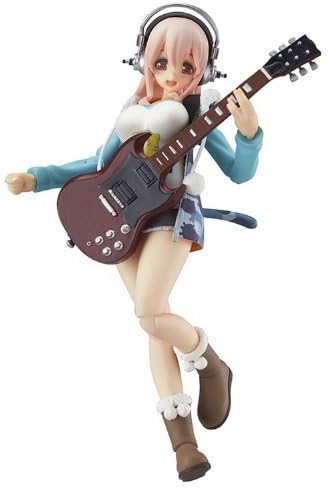 AAA Anime Distribution Nitro Super Sonico: Sonico Tiger Hoodie Version Figma Action Figure by AAA Anime Distribution