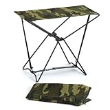 Camouflage Folding Camp Stool by 