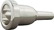 Denis Wick 6BL Heavytop Silver-Plated Trombone Mouthpiece