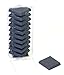 Hedral Value Pack of 20 - 25MM Square Black Miniature Model Bases for Tabletop or Miniature Wargames