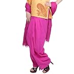 Enayat Pink Cotton - Salwar Dupatta Set