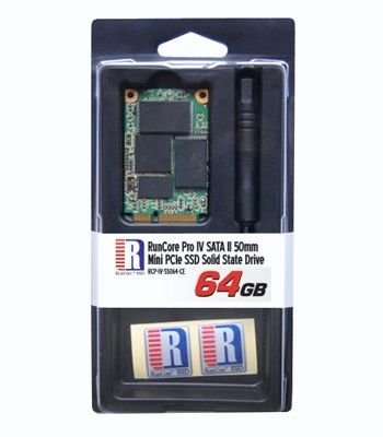 Runcore 16gb Pro Iv Light 50mm Mini-sata Pci-e Ssd For Asus Eee Pc 901 And T91 Picture