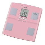 TANITA 【乗った人をピタリと当てる「乗るピタ機能」搭載】 体組成計 ピンク BC-704-PK