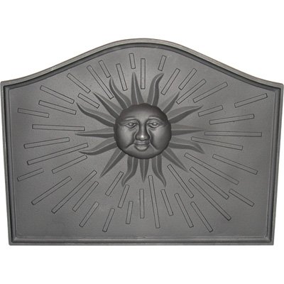 HomComfort CIFBSN Sun Cast Iron Fireback Plates