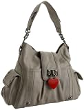 Betsey Johnson Locked In Large Hobo