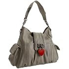 Betsey Johnson Locked In Large Hobo
