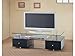 Glass TV Stand 19 Inch by Coaster Image