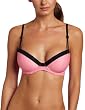 Betsey Johnson Women's Zipper Stripe Lightly Lined Demi