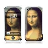 Mona Lisa Design Protective Skin Decal Sticker for Apple iPhone (2G)1st Generation