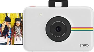 Polaroid Snap Instant Digital Camera (White) wih ZINK Zero Ink Printing Technology