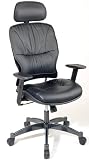 OSP29008 - Executive High-Back Chair, 27-3/4x29x56, Black Leather