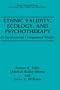 Ethnic Validity, Ecology and Psychotherapy: A Psychosocial Competence Model (Applied Clinical Psychology)