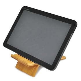 CaseCrown REAL Wooden eBook Reader Stand (Bamboo) for Motorola Xoom WiFi / 3G Model