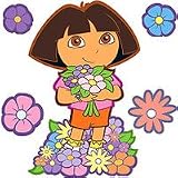 Dora - Best Friends - 6 BIG Wall Accent Murals/Stickers